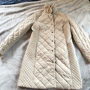 Lands End Quilted Coat Sz 8
